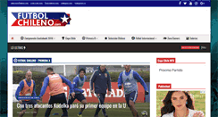 Desktop Screenshot of futbolchileno.com