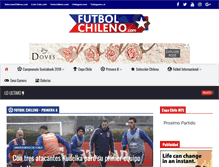 Tablet Screenshot of futbolchileno.com